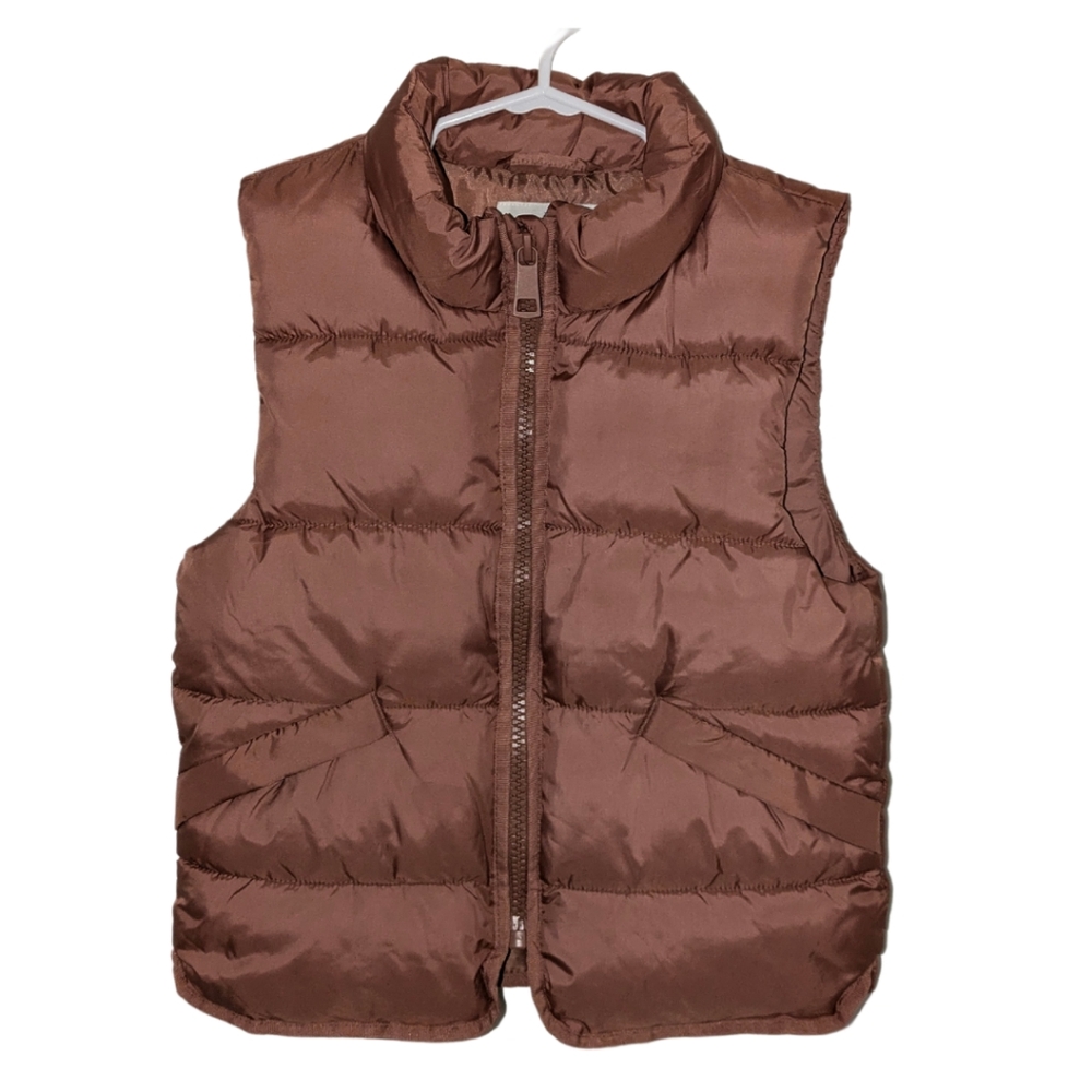 Water-Resistant Puffer Vest - Sleeveless